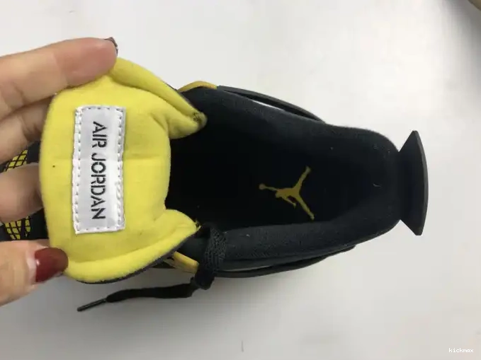 Cheap 4 Jordan Thunder Air Retro 308497-008 0613
